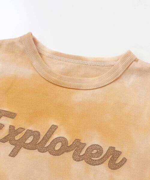 BeBe / べべ Tシャツ | Explorerメッシュロゴタイダイ染め天竺半袖Tシャツ(90~150cm) | 詳細6