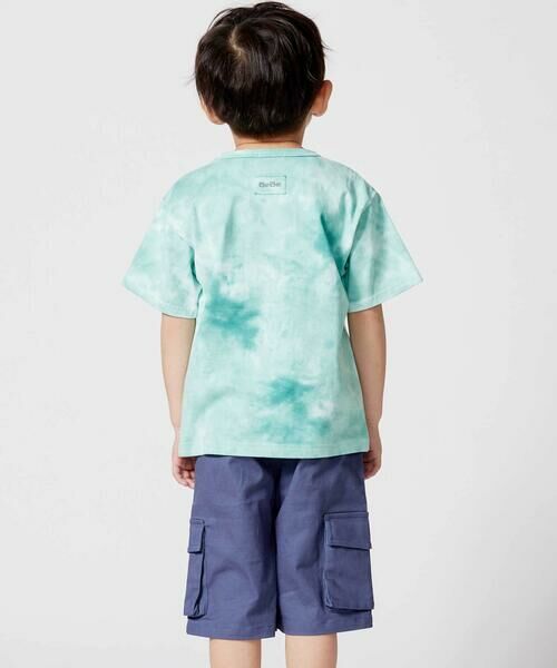 BeBe / べべ Tシャツ | Explorerメッシュロゴタイダイ染め天竺半袖Tシャツ(90~150cm) | 詳細14