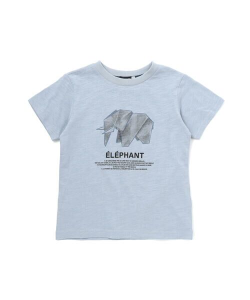 BeBe / べべ Tシャツ | Origamiアニマルスラブ天竺半袖Tシャツ(80~140cm) | 詳細6