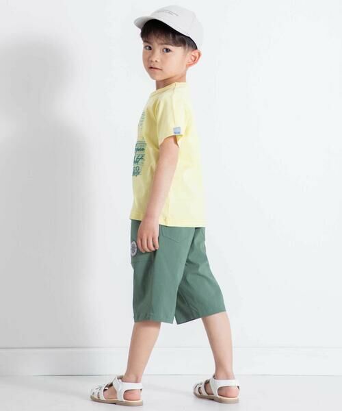 BeBe / べべ ショート・ハーフ・半端丈パンツ | 【接触冷感】ストレッチウェザーコンパス刺しゅうポケットハーフパンツ(90~160cm) | 詳細17