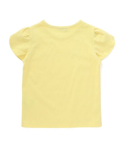 BeBe / べべ Tシャツ | ペタルスリーブ発泡ドットロゴプリントTシャツ(90~160cm) | 詳細20