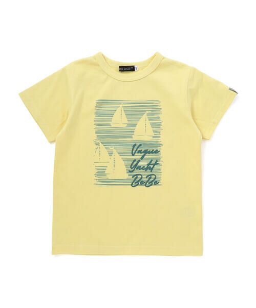 BeBe / べべ Tシャツ | ヨットシルエットプリント天竺半袖Tシャツ(90~160cm) | 詳細15