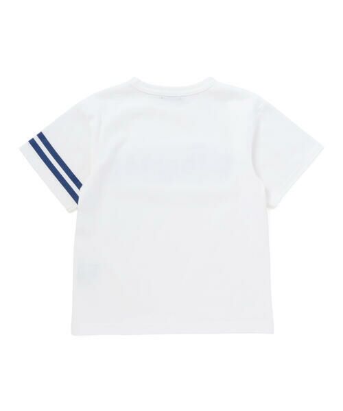 BeBe / べべ Tシャツ | エンボス加工Liberteロゴプリント天竺半袖Tシャツ(90~160cm) | 詳細6