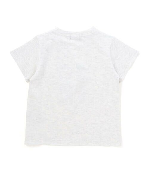 BeBe / べべ Tシャツ | アニマルかくれんぼロゴスラブ天竺半袖Tシャツ(80~90cm) | 詳細14