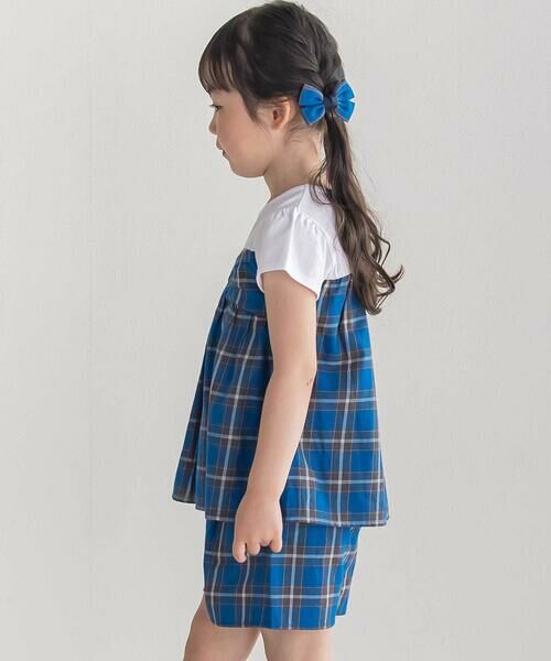 BeBe / べべ ショート・ハーフ・半端丈パンツ | 【お揃い】【神戸タータン×BeBe】チェックショートパンツ(90~160cm) | 詳細5