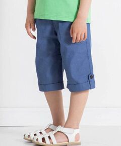 BeBe / べべ ショート・ハーフ・半端丈パンツ | ライトオンスデニム裾ロールアップハーフパンツ(90~150cm)