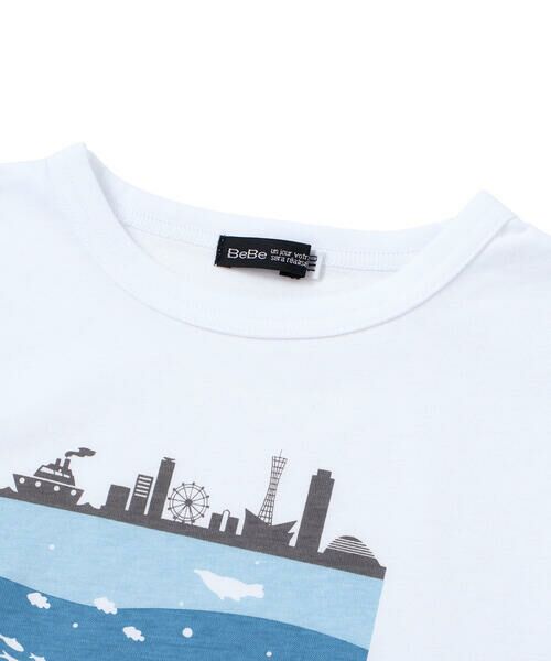 BeBe / べべ Tシャツ | ウミノナカプリント天竺半袖Tシャツ(90~140cm) | 詳細7