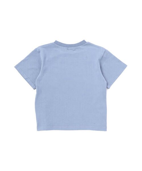 BeBe / べべ Tシャツ | 缶バッジ風立体プリント半袖Tシャツ+ロゴ長袖Tシャツ セット(90~160cm) | 詳細7
