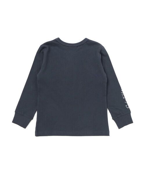 BeBe / べべ Tシャツ | 缶バッジ風立体プリント半袖Tシャツ+ロゴ長袖Tシャツ セット(90~160cm) | 詳細8