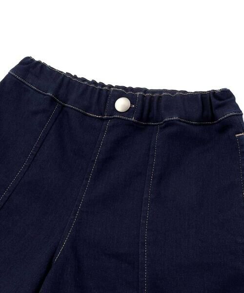 BeBe / べべ ショート・ハーフ・半端丈パンツ | ジョグデニムスカラップショートパンツ(90~150cm) | 詳細5