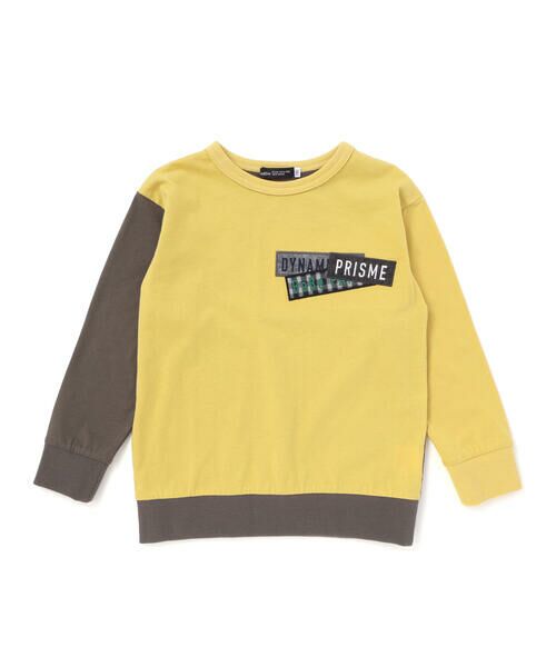 BeBe / べべ Tシャツ | ランダム配色ワッペン刺しゅう長袖Tシャツ(90~160cm) | 詳細4