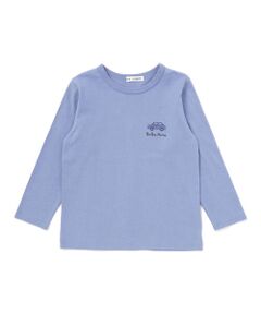 BeBe / べべ Tシャツ | 【抗菌・防臭】ワンポイント刺しゅう天竺長袖Tシャツ(90~130cm)