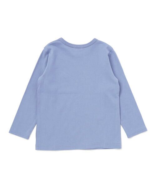 BeBe / べべ Tシャツ | 【抗菌・防臭】ワンポイント刺しゅう天竺長袖Tシャツ(90~130cm) | 詳細2
