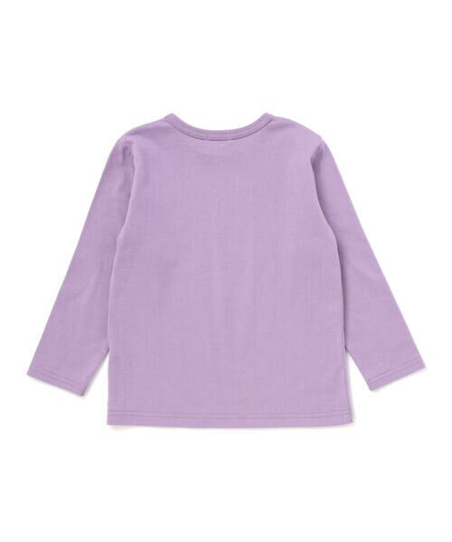 BeBe / べべ Tシャツ | 【抗菌・防臭】ワンポイント刺しゅう天竺長袖Tシャツ(90~130cm) | 詳細6