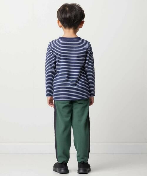 BeBe / べべ Tシャツ | 【抗菌・防臭】ワンポイント刺しゅう天竺長袖Tシャツ(90~130cm) | 詳細9