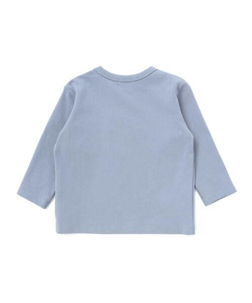 BeBe / べべ ベビー・キッズウエア | 恐竜刺しゅうスムース長袖Tシャツ+ムラ染めジョガーパンツ セット(80~90cm) | 詳細2