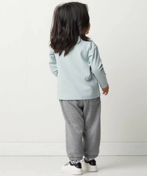 BeBe / べべ ベビー・キッズウエア | 恐竜刺しゅうスムース長袖Tシャツ+ムラ染めジョガーパンツ セット(80~90cm) | 詳細17