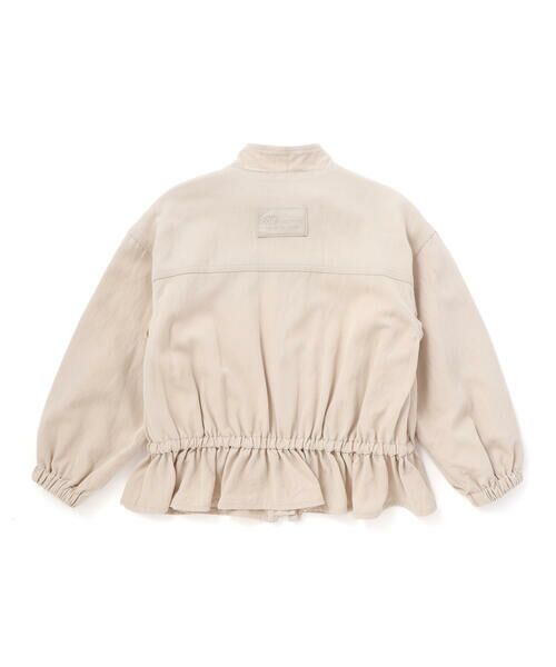 BeBe / べべ ブルゾン | ワッシャーツイルフリルハイネックブルゾン(90~150cm) | 詳細12