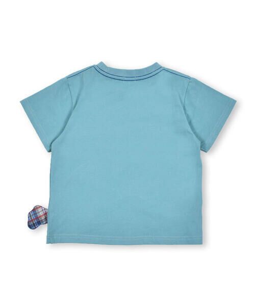 BeBe Petits Pois Vert / ベベ プチ ポワ ヴェール Tシャツ | 【接触冷感】車ケムリはみだしデザインＴシャツ(95~130cm) | 詳細15