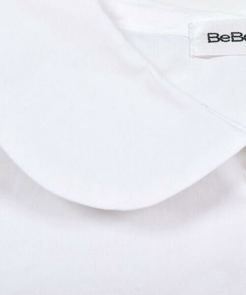 BeBe Petits Pois Vert / ベベ プチ ポワ ヴェール シャツ・ブラウス | 袖リボンコットンブラウス(95~150cm) | 詳細3