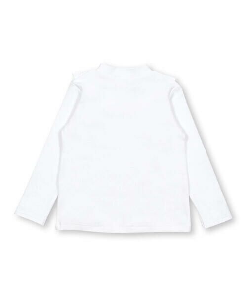 BeBe Petits Pois Vert / ベベ プチ ポワ ヴェール Tシャツ | 【店舗限定】フリース胸フリルトップス(95~150cm) | 詳細5