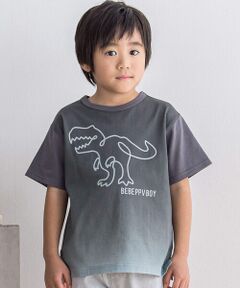 グラデーション恐竜プリントTシャツ(95~130cm)