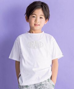 天竺スポーティロゴTシャツ(95~150cm)