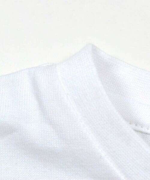 BeBe Petits Pois Vert / ベベ プチ ポワ ヴェール Tシャツ | ギンガムリボンいっぱいTシャツ(95~150cm) | 詳細13