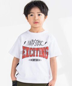 ロゴ文字プリントTシャツ(95~150cm)
