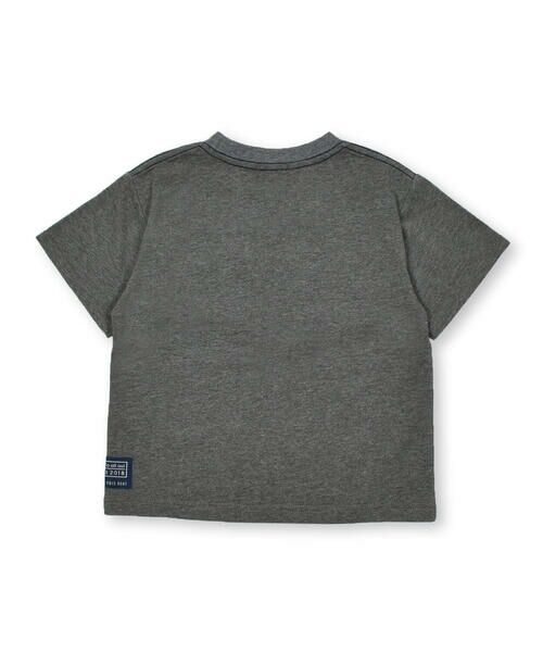 BeBe Petits Pois Vert / ベベ プチ ポワ ヴェール Tシャツ | チェックパッチロゴ半袖Tシャツ(95~150cm) | 詳細15