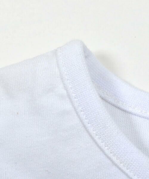 BeBe Petits Pois Vert / ベベ プチ ポワ ヴェール Tシャツ | 袖2段フリル刺しゅうトップス(95~150cm) | 詳細6