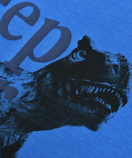 BeBe Petits Pois Vert / ベベ プチ ポワ ヴェール Tシャツ | リアル恐竜ロゴプリント半袖Tシャツ(95~150cm) | 詳細7