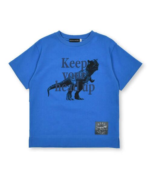 BeBe Petits Pois Vert / ベベ プチ ポワ ヴェール Tシャツ | リアル恐竜ロゴプリント半袖Tシャツ(95~150cm) | 詳細3