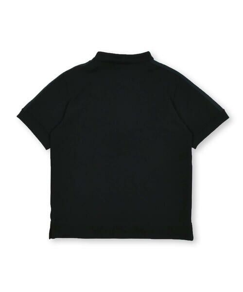 BeBe Petits Pois Vert / ベベ プチ ポワ ヴェール Tシャツ | カノコ袖配色ポロシャツ(95~150cm) | 詳細16