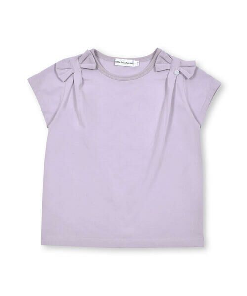 BeBe Petits Pois Vert / ベベ プチ ポワ ヴェール Tシャツ | 【店舗限定】肩リボンTシャツ(95~150cm) | 詳細11