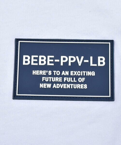 BeBe Petits Pois Vert / ベベ プチ ポワ ヴェール Tシャツ | 【店舗限定】無地＋刺しゅうチェックTシャツ(95~150cm) | 詳細6
