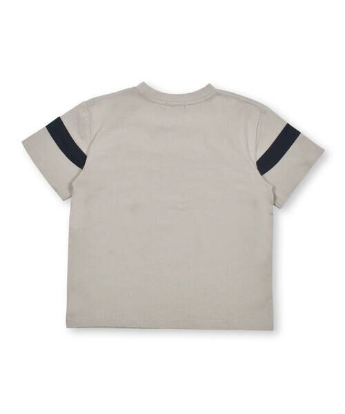 BeBe Petits Pois Vert / ベベ プチ ポワ ヴェール Tシャツ | 切り替えバイカラーTシャツ(95~150cm) | 詳細11