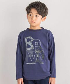 【店舗限定】ロゴ恐竜プリントTシャツ(95~160cm)