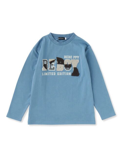 BeBe Petits Pois Vert / ベベ プチ ポワ ヴェール Tシャツ | 【店舗限定】サガラプリント天竺トップス(95~160cm) | 詳細4