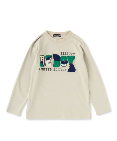 BeBe Petits Pois Vert / ベベ プチ ポワ ヴェール Tシャツ | 【店舗限定】サガラプリント天竺トップス(95~160cm) | 詳細14