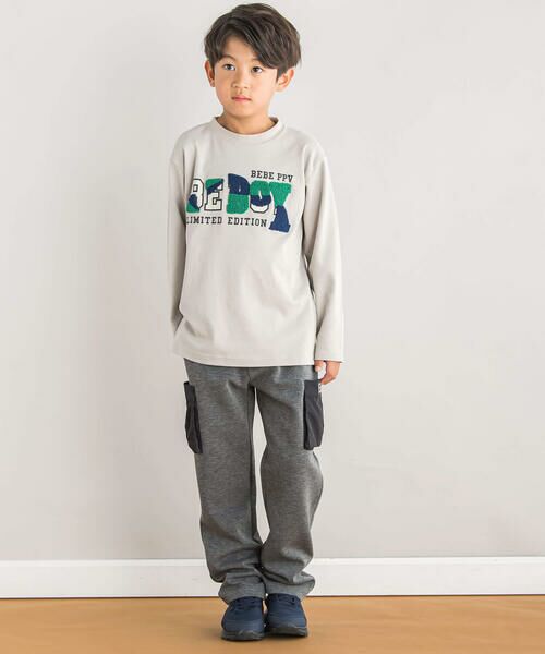 BeBe Petits Pois Vert / ベベ プチ ポワ ヴェール Tシャツ | 【店舗限定】サガラプリント天竺トップス(95~160cm) | 詳細11