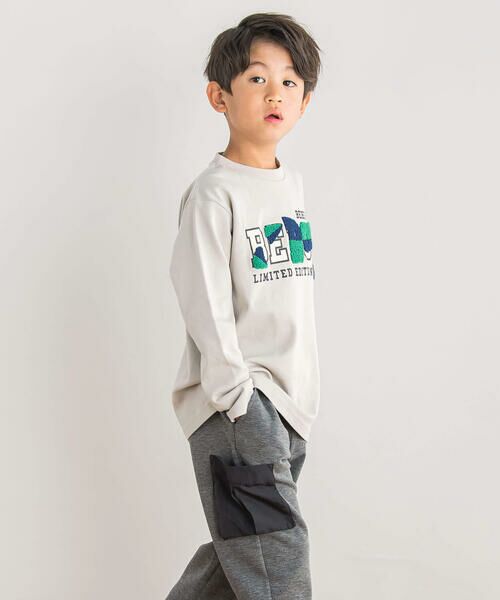 BeBe Petits Pois Vert / ベベ プチ ポワ ヴェール Tシャツ | 【店舗限定】サガラプリント天竺トップス(95~160cm) | 詳細12