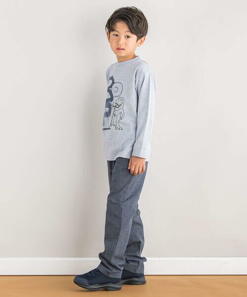 BeBe Petits Pois Vert / ベベ プチ ポワ ヴェール チノ・ワークパンツ | 【店舗限定】チェック柄ロングパンツ(95~150cm) | 詳細12