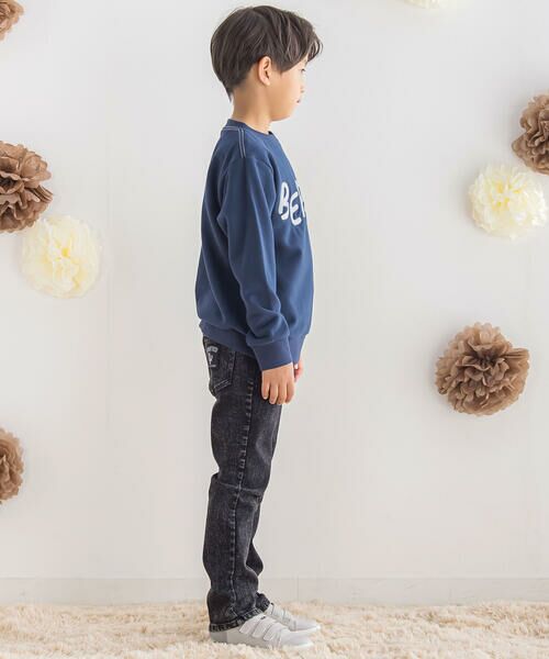 BeBe Petits Pois Vert / ベベ プチ ポワ ヴェール チノ・ワークパンツ | 【店舗限定】デニムロングパンツ(95~160cm) | 詳細3