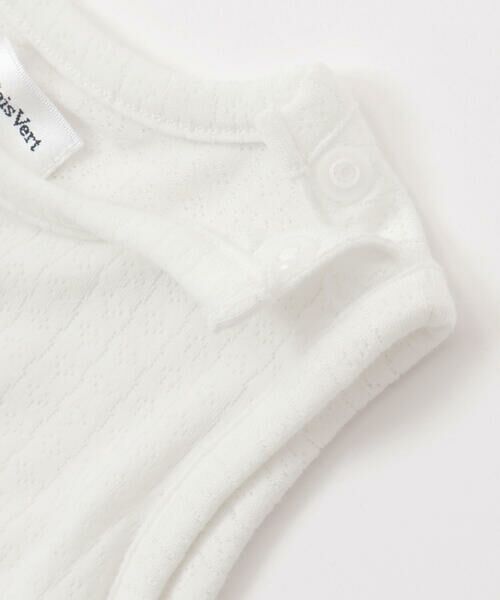 BeBe Petits Pois Vert / ベベ プチ ポワ ヴェール ベビー・キッズウエア | 【お揃い】花柄ワンピース+カーディガン セット(70~90cm) | 詳細8