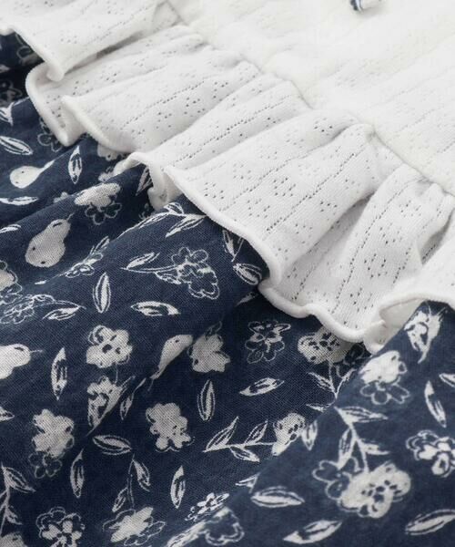 BeBe Petits Pois Vert / ベベ プチ ポワ ヴェール ベビー・キッズウエア | 【お揃い】花柄ワンピース+カーディガン セット(70~90cm) | 詳細10