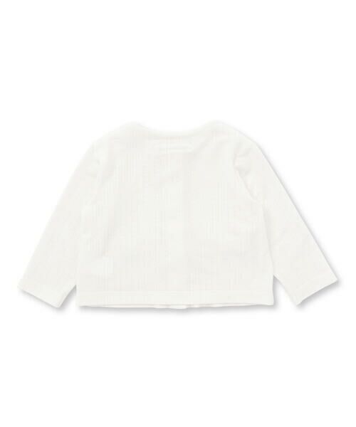 BeBe Petits Pois Vert / ベベ プチ ポワ ヴェール ベビー・キッズウエア | 【お揃い】花柄ワンピース+カーディガン セット(70~90cm) | 詳細4