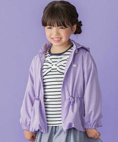 BeBe Petits Pois Vert / ベベ プチ ポワ ヴェール ナイロンジャケット | タフタバルーンジャケット(95~150cm)