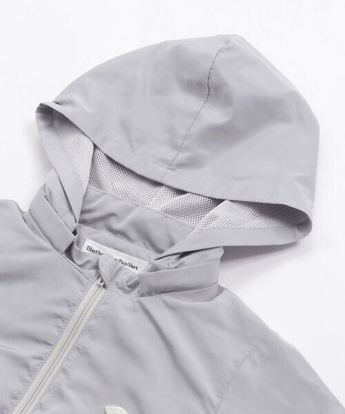 BeBe Petits Pois Vert / ベベ プチ ポワ ヴェール ナイロンジャケット | タフタバルーンジャケット(95~150cm) | 詳細7
