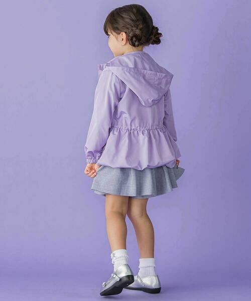 BeBe Petits Pois Vert / ベベ プチ ポワ ヴェール ナイロンジャケット | タフタバルーンジャケット(95~150cm) | 詳細17